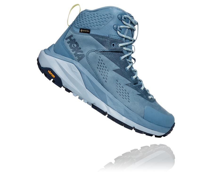 Chaussure Randonnée Hoka One One Kaha Gore-Tex Femme - Bleu - CIR-095174